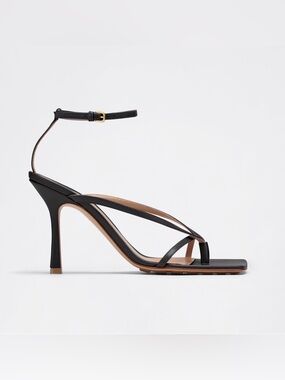 Bottega Veneta Stretch sandal in black Womens 10